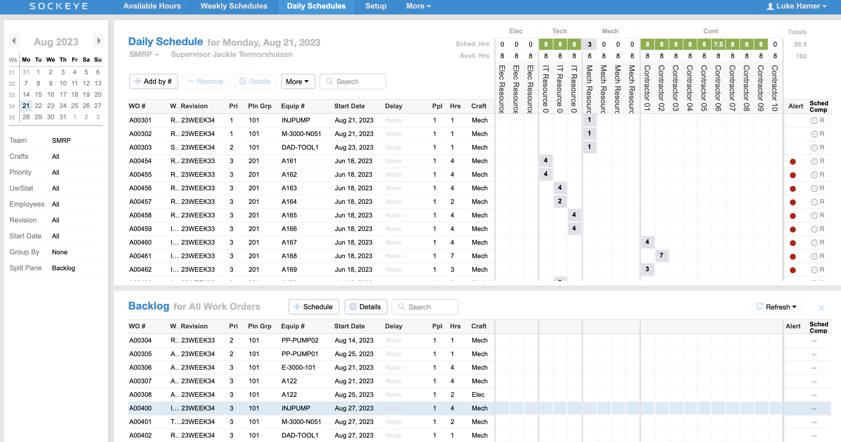 SAP BoltOn Maintenance Scheduling Sockeye Technologies